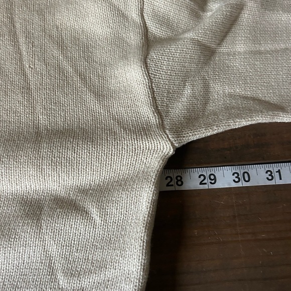 Moon & Madison Sweater Womens L  White American Flag Cropped Boxy Patriotic USA - Picture 6 of 7